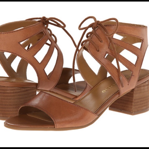 franco sarto lace up sandals